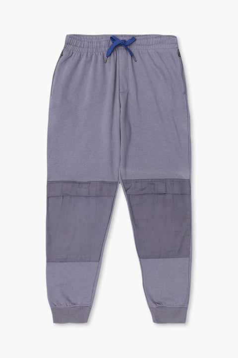 Men Branded Fleece Trouser - Gray
