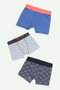 Boy Boxer Shorts Pack of 3 (Assorted)
