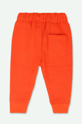 Boys Graphic Fleece Trouser - Orange