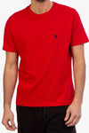 Men U.S Polo R-Neck T-Shirt - Red
