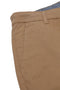 Men's Branded Regular Fit Chino Pant - Brown