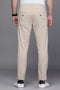 Men's Branded Regular Fit Chino Pant - Off White