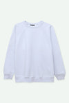 Women fleece sweatshirt (Brand : Zaraa 100% original) high quality - Sky Blue