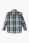 Boys Casual Checkered Shirt BS23-01 - Black Green