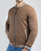 Men Quilt Zipper Jacket MJQT01 - Olive