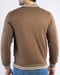 Men Quilt Zipper Jacket MJQT01 - Olive