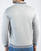 Men Quilt Zipper Jacket MJQT01 - Heather Gray