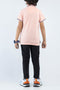 Boys Contrast Tipping Polo Hidy Print - Baby Pink