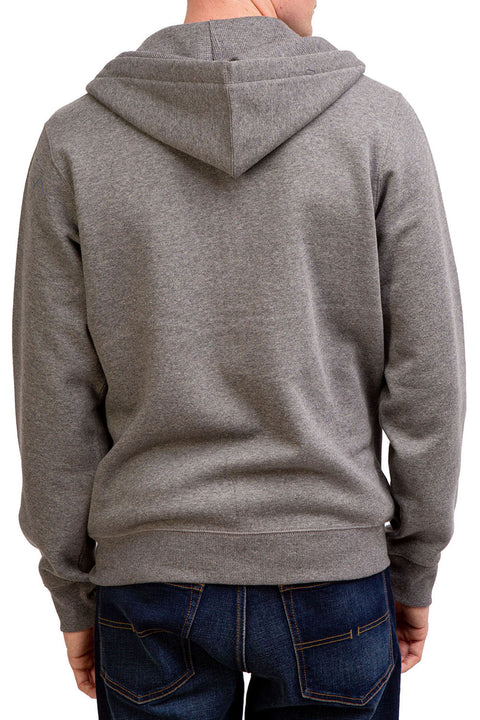 Men Fleece Hoodie Zipper (Brand U.S Polo) HIGH QUALITY - Gray