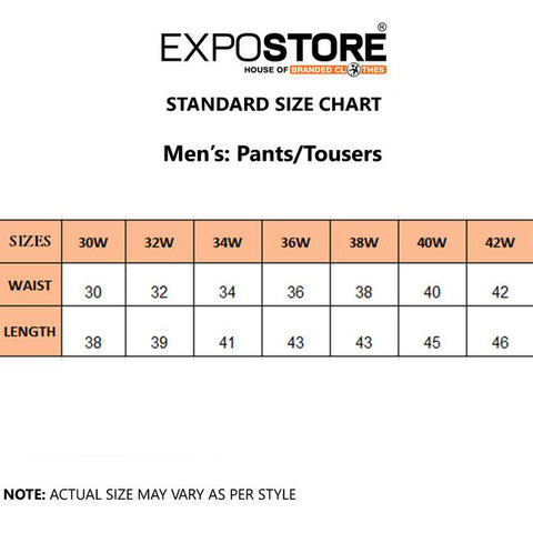Men Stretch 5 Pocket Cotton Pant (Brand: MAX)  - L/Gray
